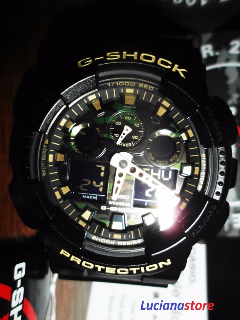Reloj Casio G-shock Ga-100cf-1a9-100% Original Y Nuevo Ztr - S/ 437,00 en Mercado Libre