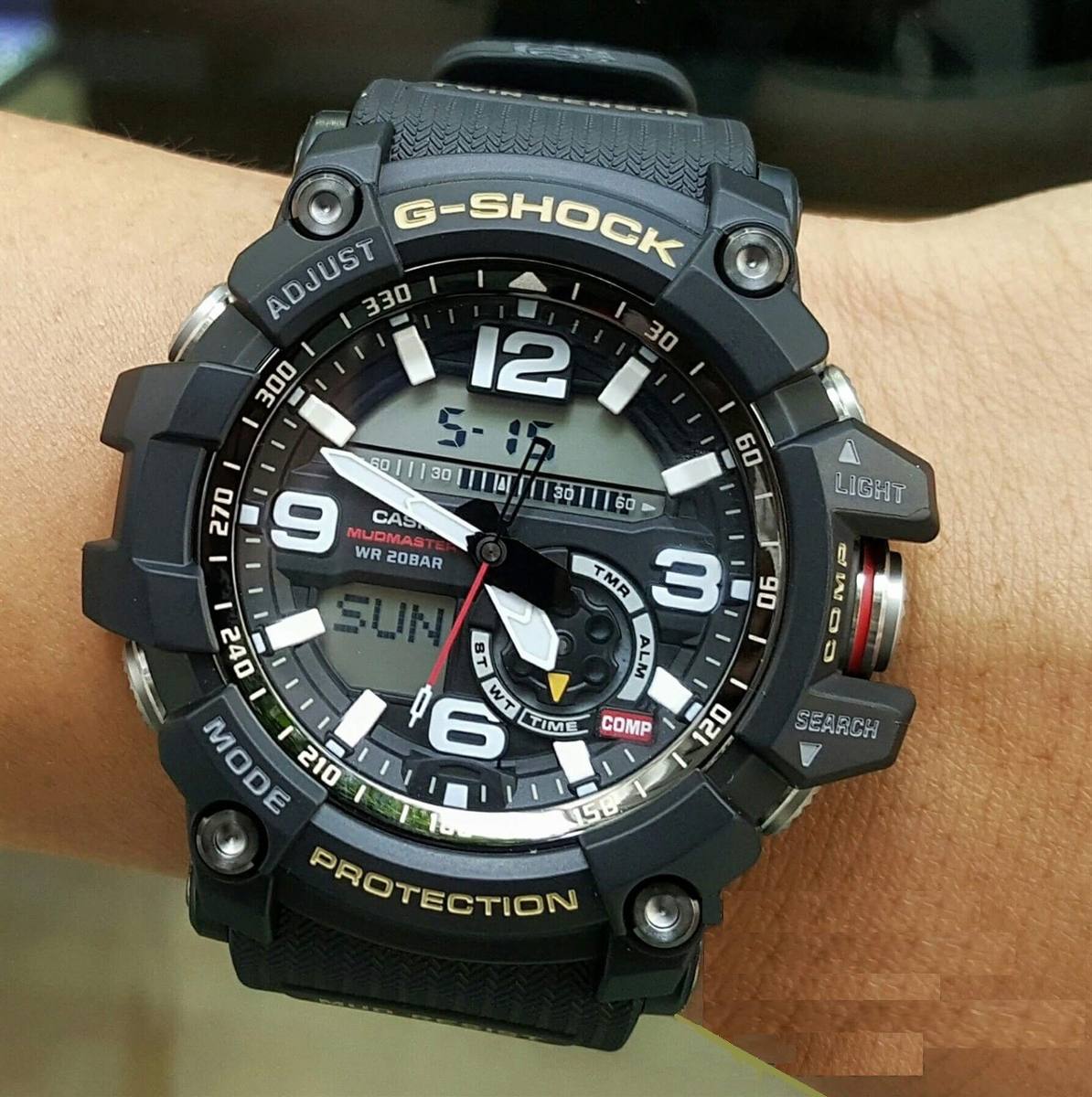 Reloj Casio G-shock Mudmaster Gg-1000-1a Brújula - S/ 979,00 en Mercado Libre
