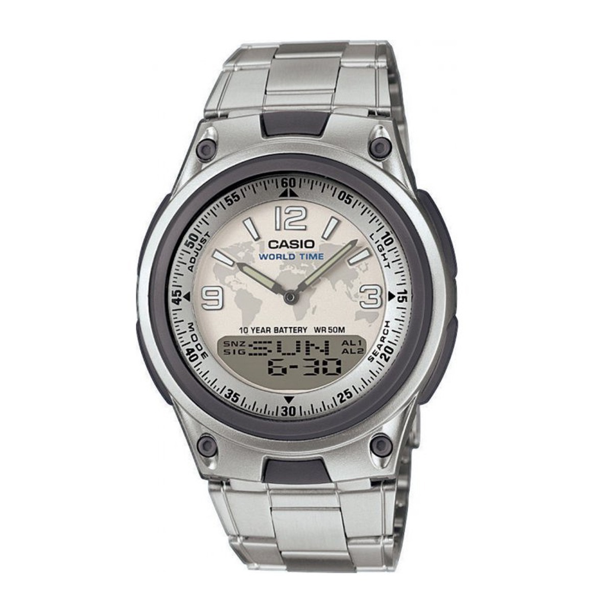 Megawatches 80d Casio Reloj Digital Wr Hombre Aw Analógico 53RcAjLqS4