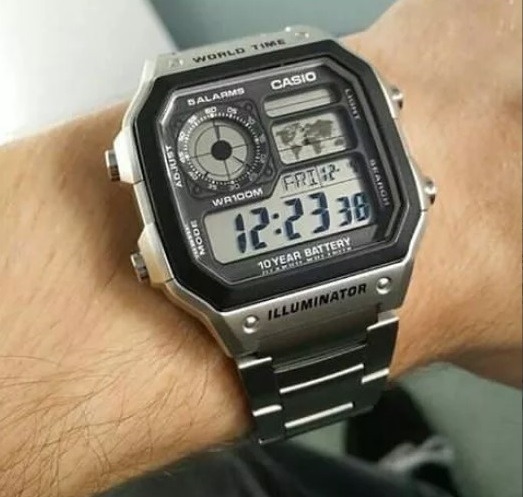 Reloj Casio james Bond Ae-1200whd-1avdf, Original - S/ 240,00 en Mercado Libre