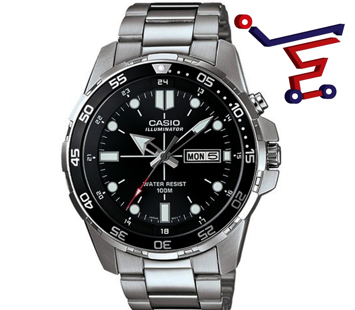 1079d 1a CuarzoPara Hombreledelectro Casio Mtd Reloj De CxrtshQdB