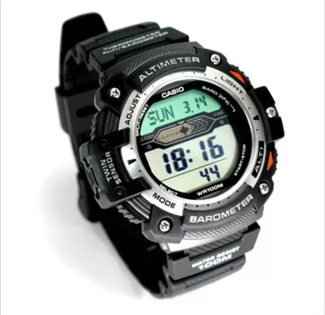 Reloj Casio Outgear Sgw-300 AltÃmetro Barómetro Termómetro - $ 1,149.00 en Mercado Libre