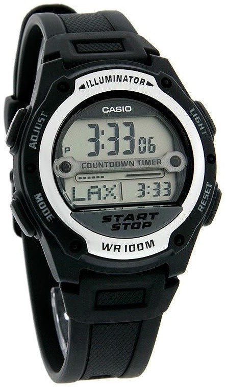 Resistente Reloj Agua W 1av Original Casio 756 Temporizador 0mwvn8ON