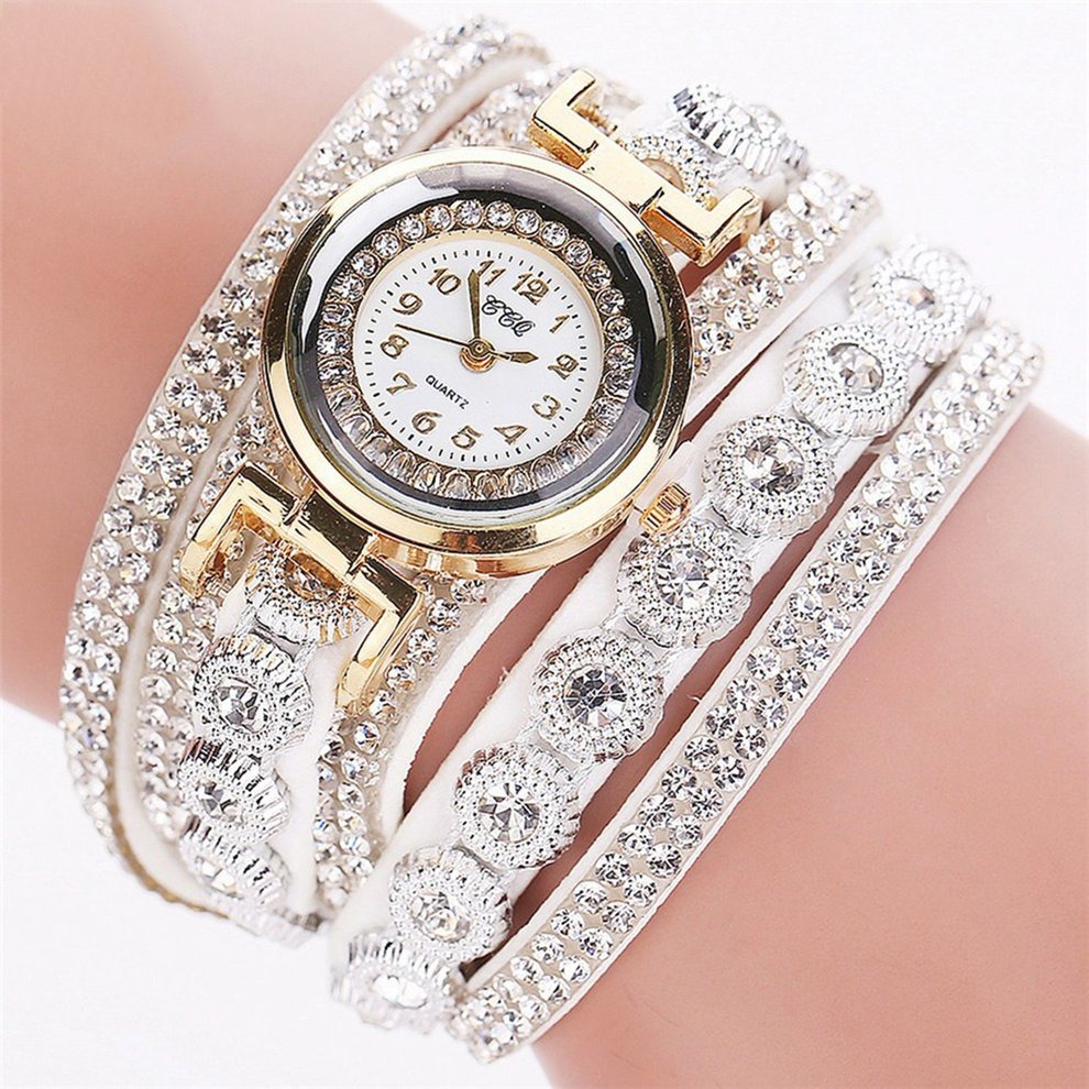 Coreano Diamante Anillo Reloj Correa Con Terciopelo Mujeres 29HeDYWIbE