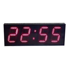 Reloj Digital Led De Pared Hora Y Minutos 59 Cm X 21.8 Cm