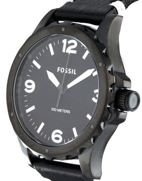 reloj fossil jr1448 negro deportivo remate hombre