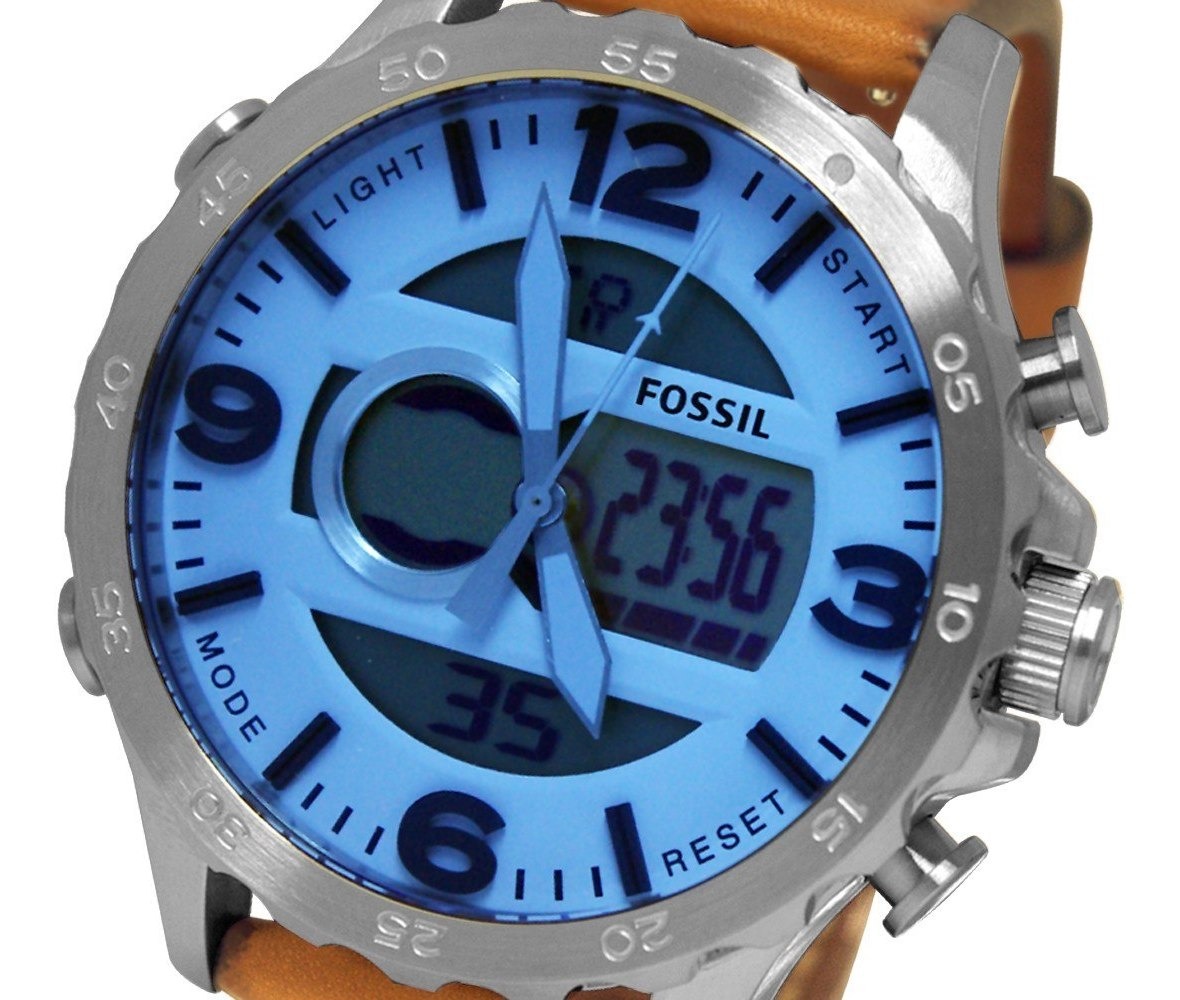 Reloj Fossil Nate Chronograph Nuevo Jr1492 | Watchito - $ 2,599.00 en Mercado Libre