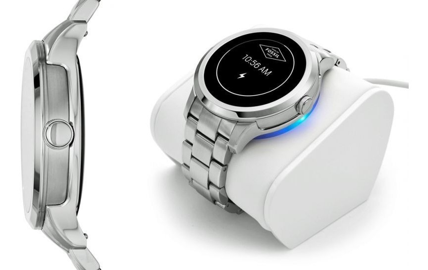 Reloj Fossil Piel Marshall Founder Smartwatch Touch Digital - $ 4,500.00 en Mercado Libre