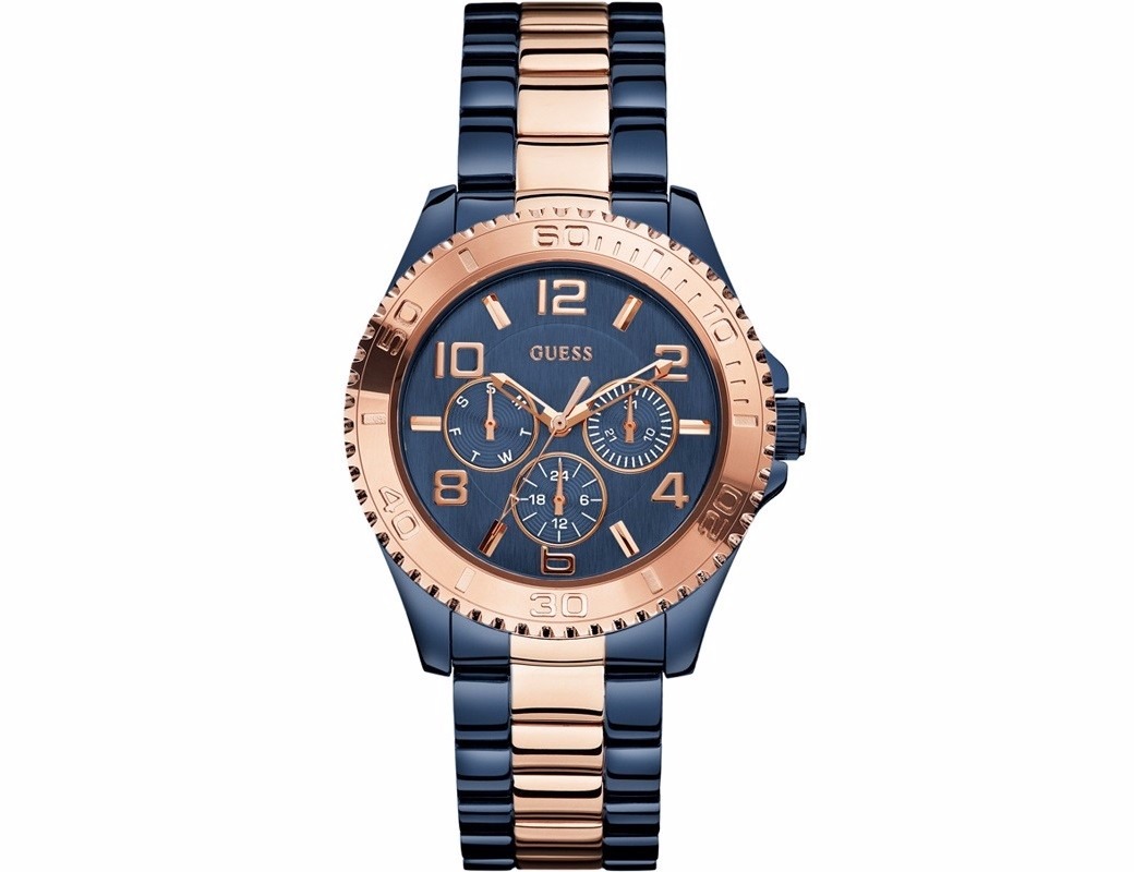reloj guess azul y dorano mujer reloj azul con dorado guess mujer