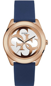 100Original G Reloj Azul Mujer Guess Twi Silicona W0911l6 shrCxtQd