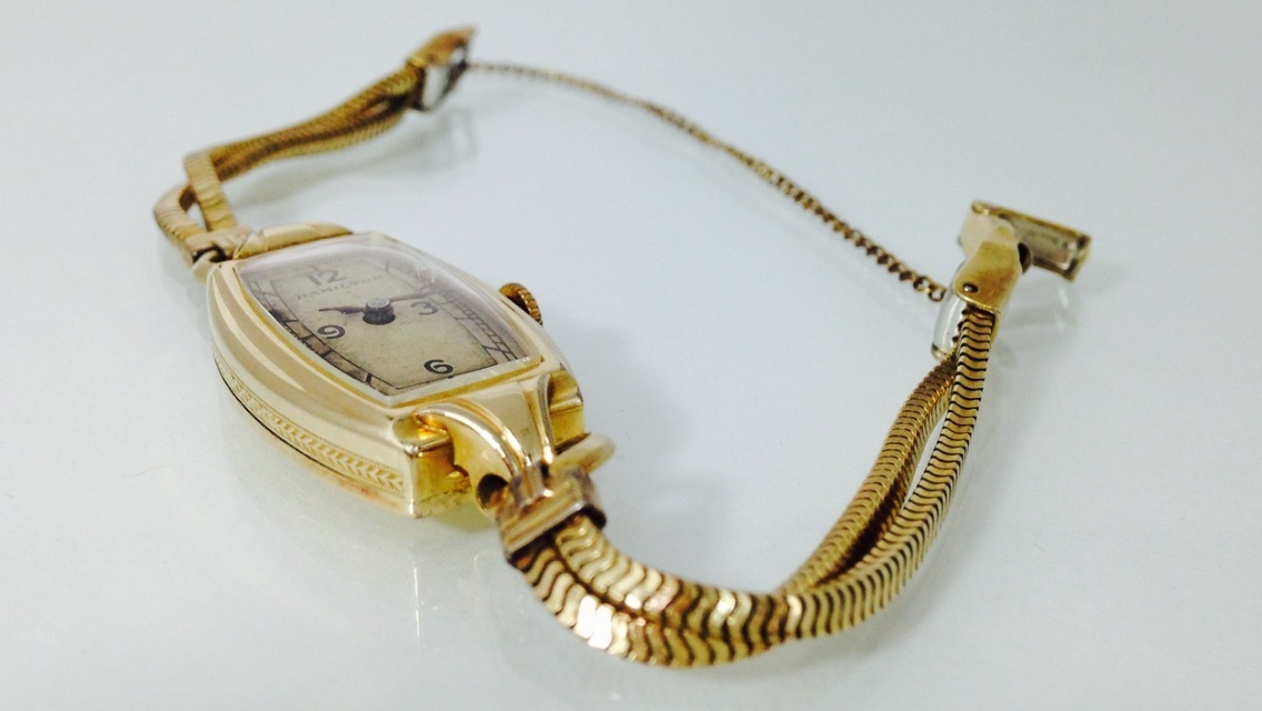 Reloj Hamilton Gold Filled 10k P Dama Inv 518 D 2 499 00 En Reloj Hamilton Gold Filled 10k P Dama