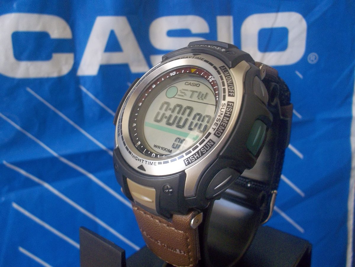 Reloj Original Casio® Pathfinder Pesca Fishing Timer Nuevo - Bs. 13.999.950,00 en Mercado Libre