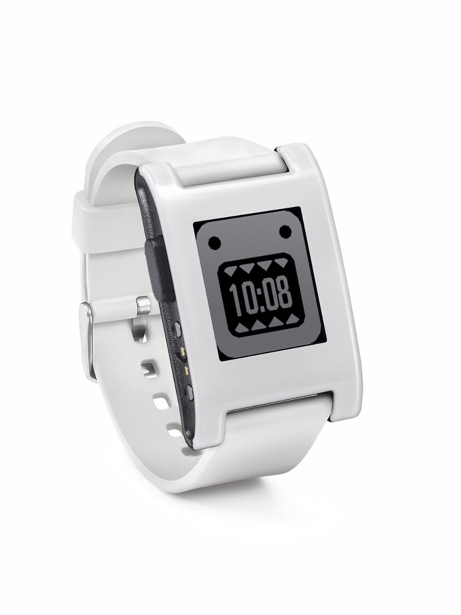 Reloj Pebble Smartwatch Para Iphone Y Android (blanco) - $ 1,950.00 en Mercado Libre