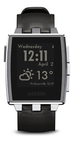 Reloj pebble steel