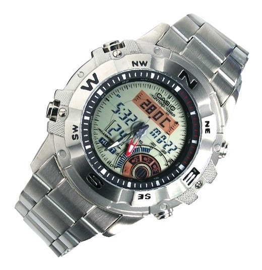 Reloj Pulso Casio Amw704d Alarma Calendario Hunting Timer - $ 367.900 en Mercado Libre