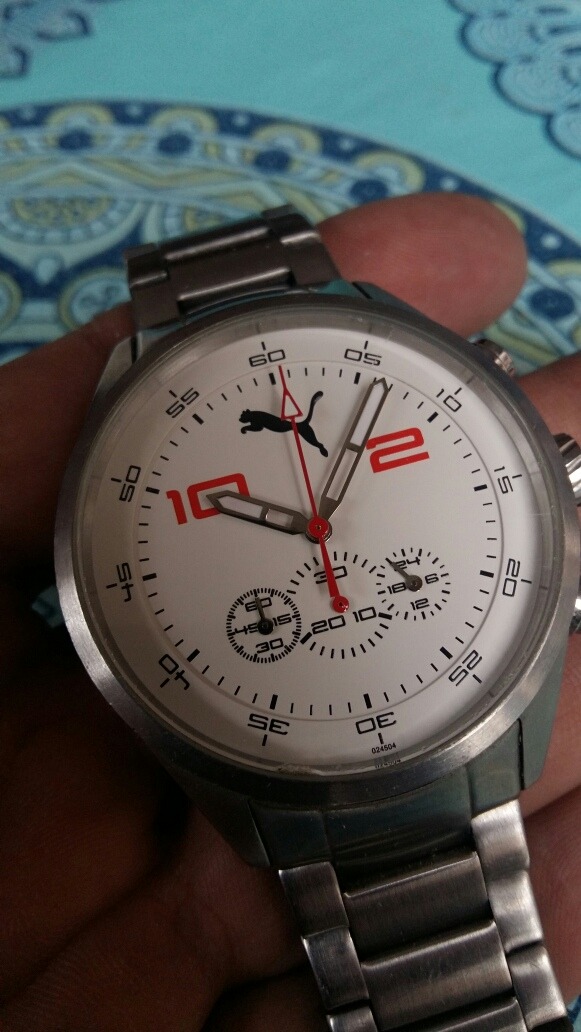 00 5 805 Func1 Varias 599 Acero Bar Resistente Puma Reloj Original NXnOk0wPZ8