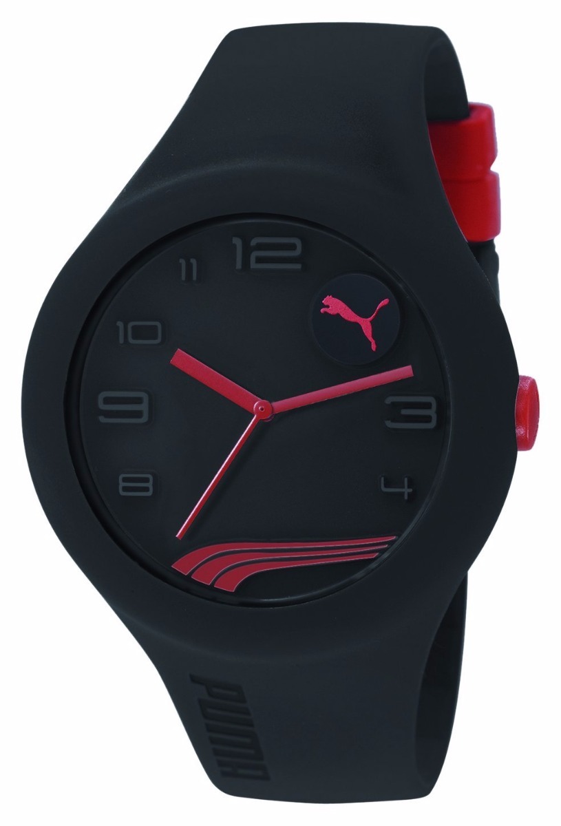 Original Negrorojo Caballero Puma Pu103211013 Reloj rtQCsdh