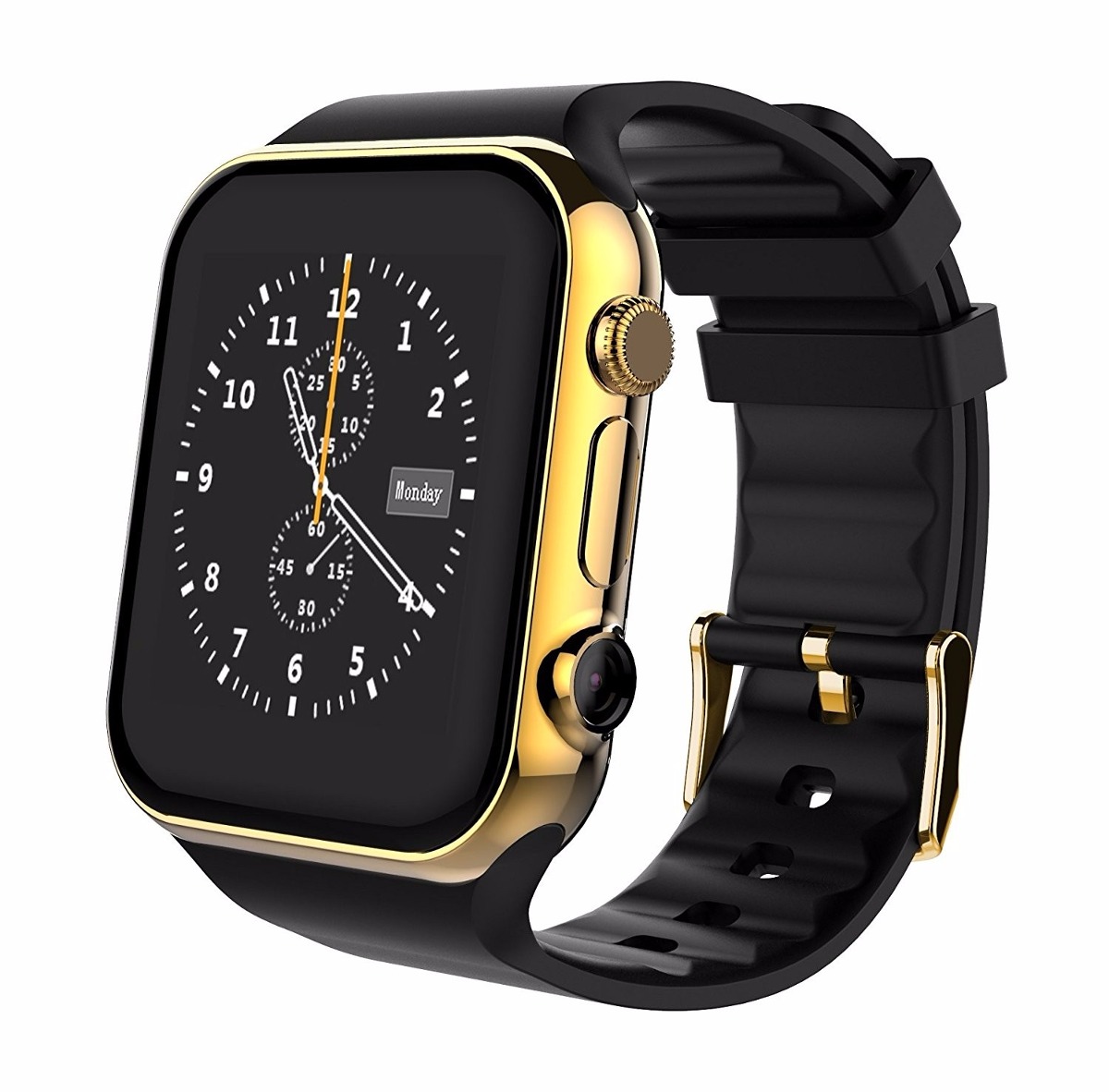 Reloj Smart Watch Scinex Sw20 Color Oro/negro - $ 3,869.00 en Mercado Libre
