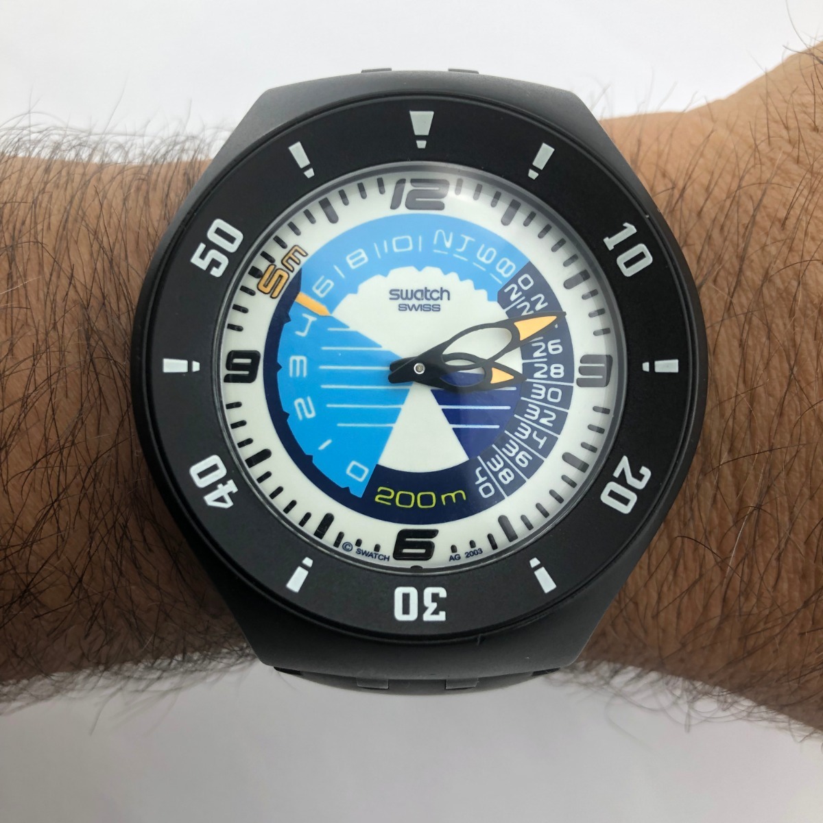 812 Vintag Scuba Quartz15 Swatch De Profundimetro 28 Reloj Coleccion 4L5Ajq3R