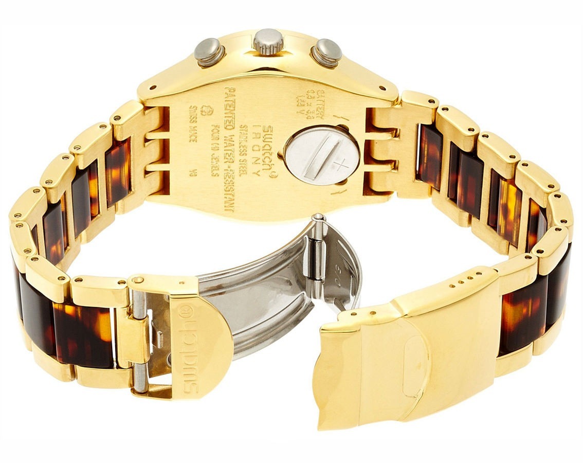 Swatch Irony YCG405GC Dreamnight 14 Golden Reloj Swatch Irony YCG405GC Dreamnight 14 Golden Reloj