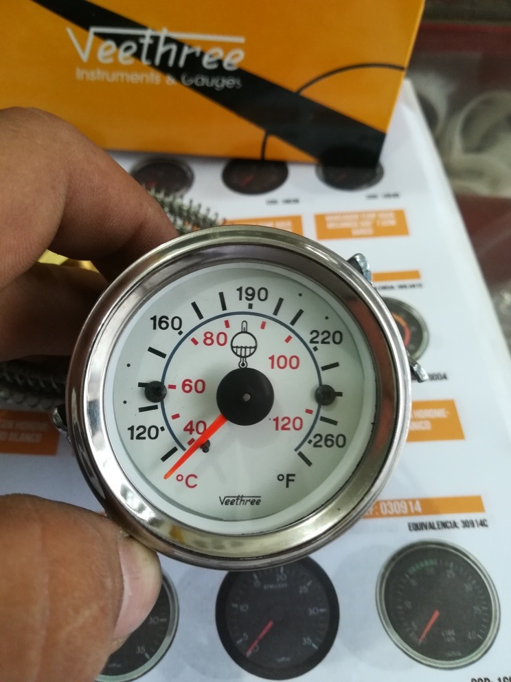 Temperatura normal de un motor diesel