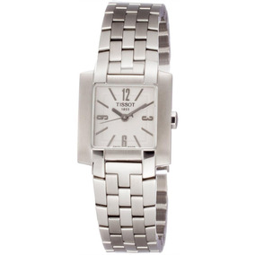 reloj tissot cuadrado hombre Reloj Tissot T005.517.11.057.00 Hombre Cuadrado Acero Crono