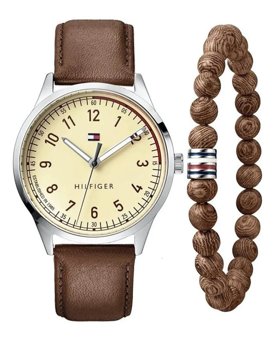 comienzo cache grupo COOL TIME | Reloj Tommy Hilfiger Hombre Cuero Marrón 2770020 + Pulsera - $ 13.869,00 comienzo cache grupo COOL TIME | Reloj Tommy Hilfiger Hombre Cuero Marrón 2770020 + Pulsera - $ 13.869,00