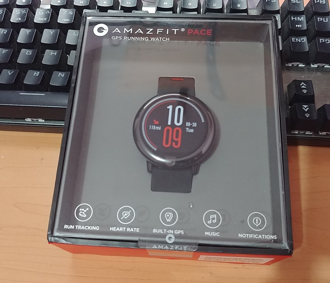 Reloj Xiaomi Smartwatch Amazfit Pace A1612 + Mica Cristal - $ 2,700.00 en Mercado Libre