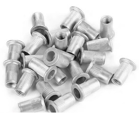 Tuerca remachable profesional cabeza ancha M-5 100 unidades
