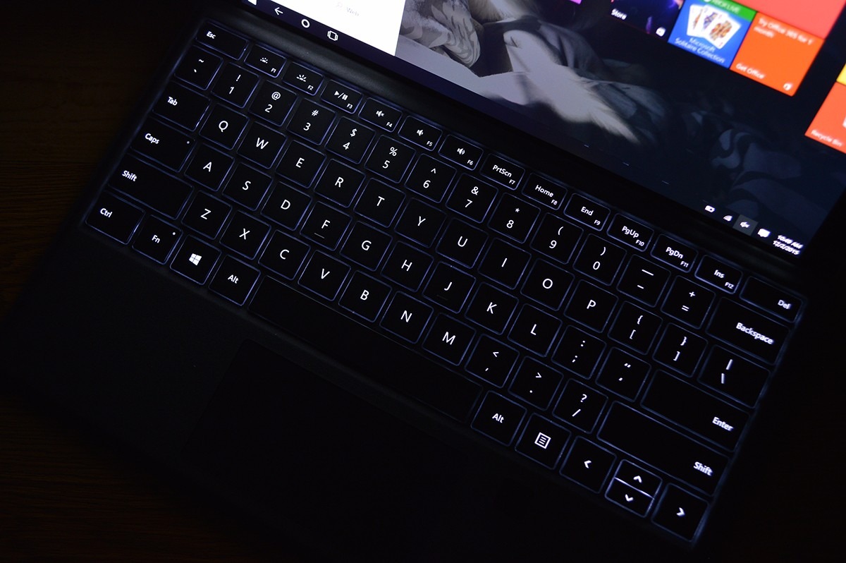 test surface pro keyboard