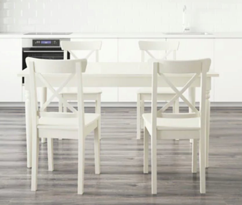 Remates Mx Comedor Ingatorp Blanco Mesa Mas 4 Sillas - $ 10,938.51 ... Remates Mx Comedor Ingatorp Blanco Mesa Mas 4 Sillas - $ 10,938.51 ...