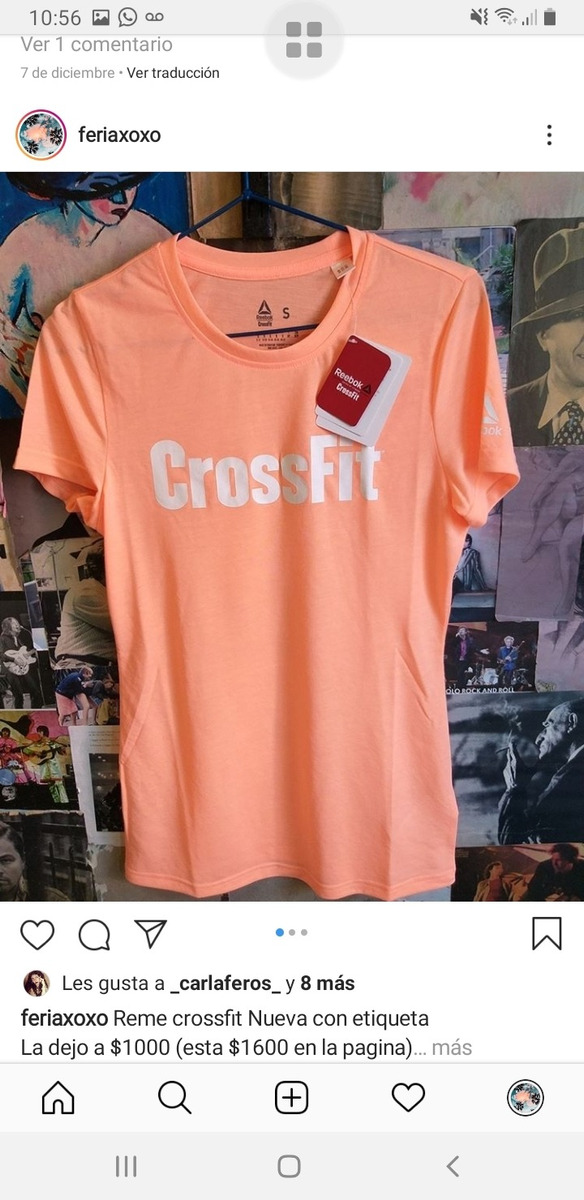 remeras crossfit reebok