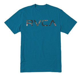 Remera Mc Rvca Mcfloral Ss Blue Hombre - rba gym roblox