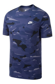 Remera Nike Hombre Sportswear Camo Print 6194 Moov - blue ruffled top ripped jeans vans roblox