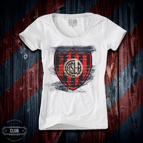 camiseta san lorenzo mujer