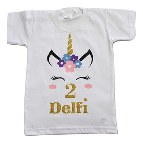 remera de unicornio para nena