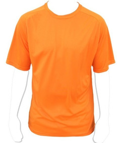 Remeras Deportivas Dry Fit Naranja Fluor Talle L Lomas Remeras Deportivas Dry Fit Naranja Fluor Talle L Lomas
