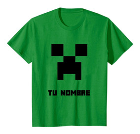 Remeras Minecraft Niños Alg 201 T 2 4 6 8 Tu Nombre - roblox heli wars t shirt laptop skin