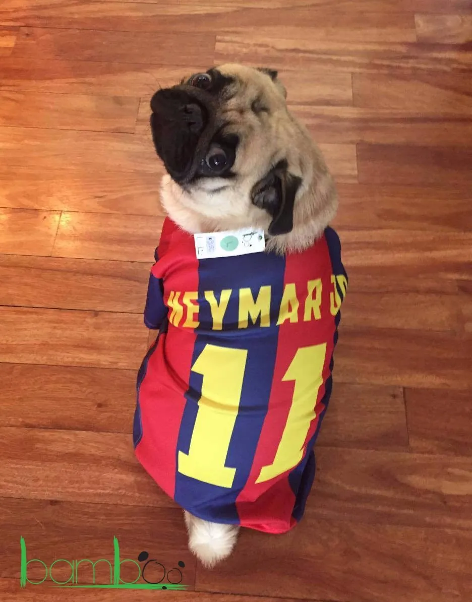 camisetas de futbol para perros