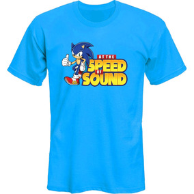 Remeras Sonic Speed Sound Sega Retro Mr Korneforos - mr clean shirt roblox
