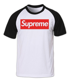 remera blanca supreme