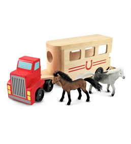 Carrier Remolque De Caballos Madera Horse amp;d M Wooden Vehicle wyvNmn08OP