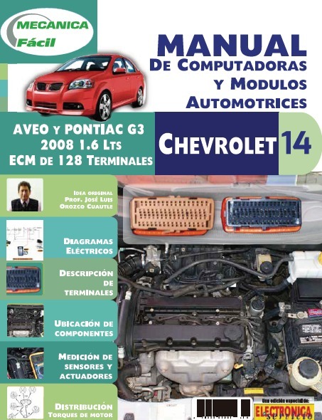 manuales de computadoras automotrices Electrónica y servicio.