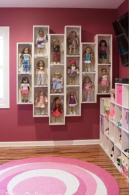 Repisas para niñas modernas