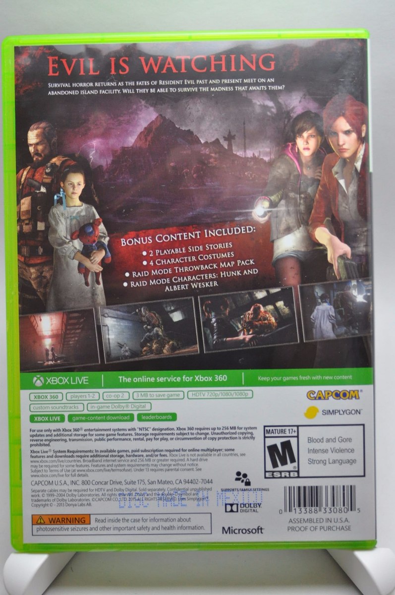 download free xbox 360 resident evil 2