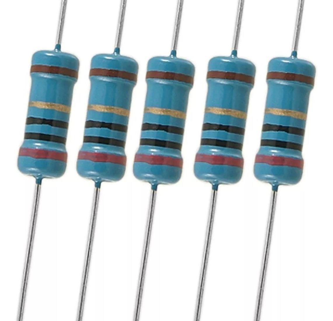 Resistor Metal Film 100k 2w 5 100 Pe as R 25 00 Em Mercado Livre