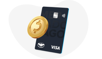 Até 5% de cashback nas suas compras e pagamentos