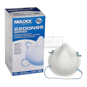 Respirador N95 Sin Válvula Máxima Protección Moldex (20 Und)