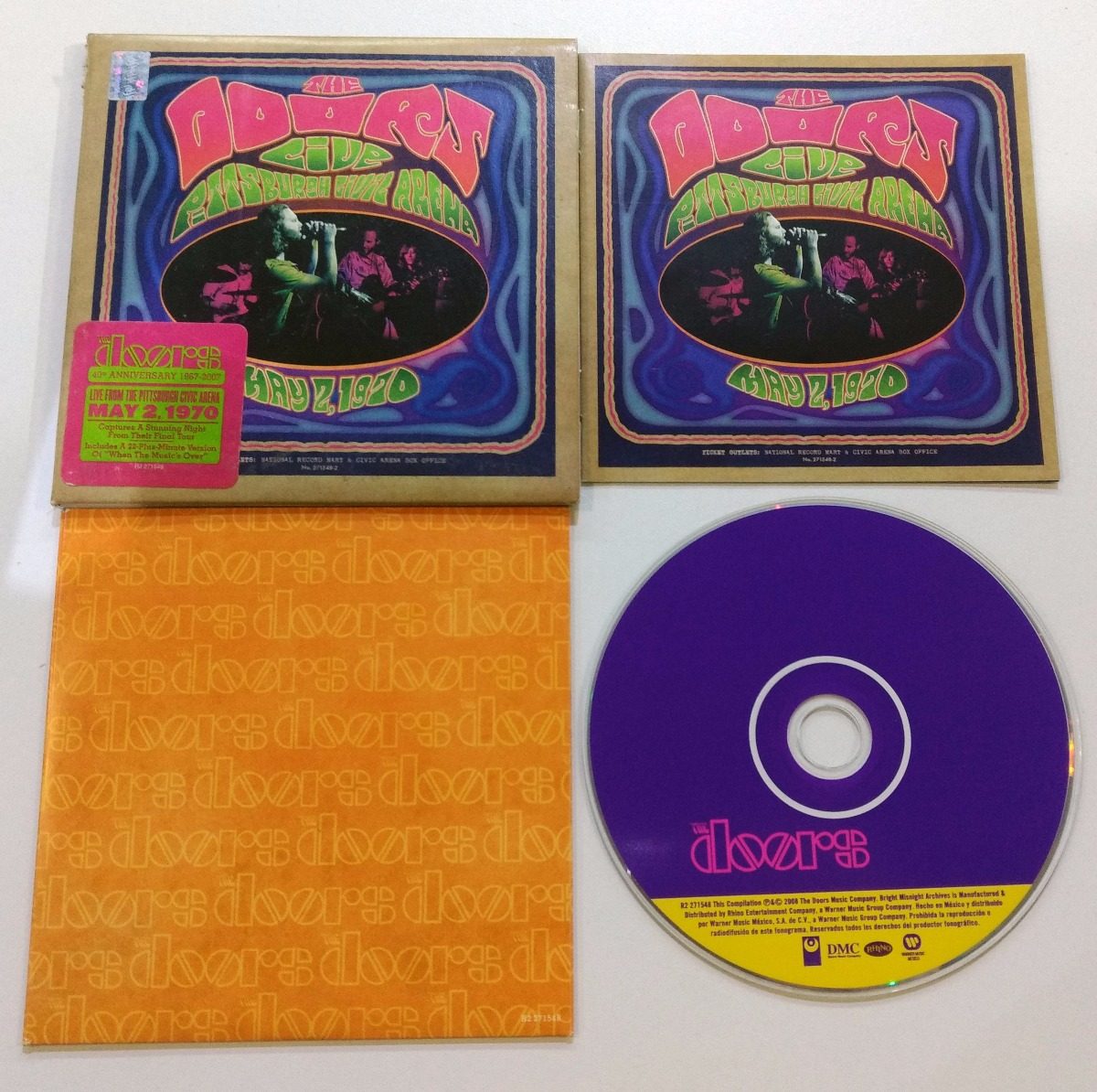 Retromex M The Doors Live In Pittsburgh 1970 Cd Mx 179 00