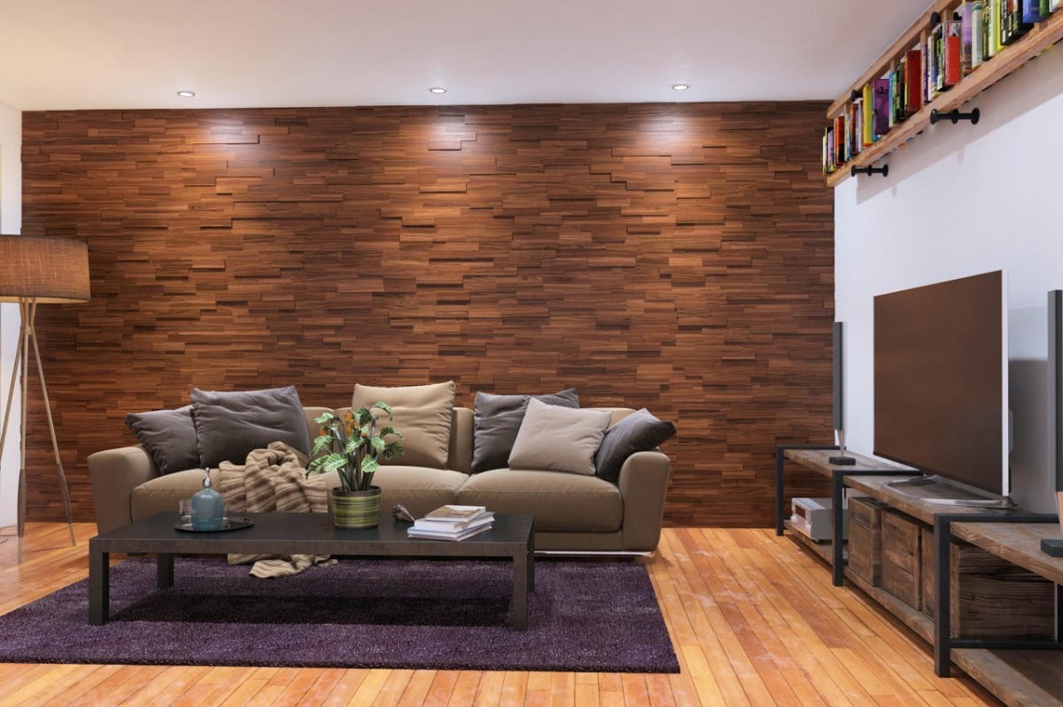Decoracion paneles madera pared Decoracion paneles madera pared
